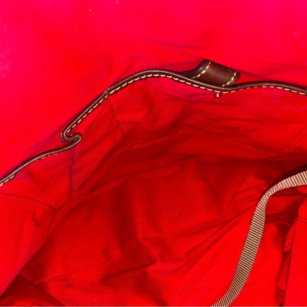 Dooney & Bourke Rich Brown Satchel - Picture 6 of 8